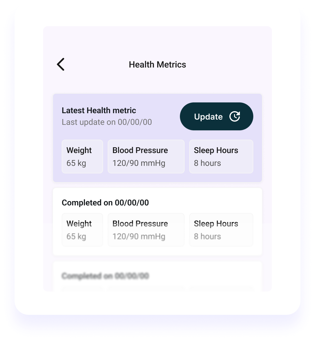 Daily Health Tracking preview